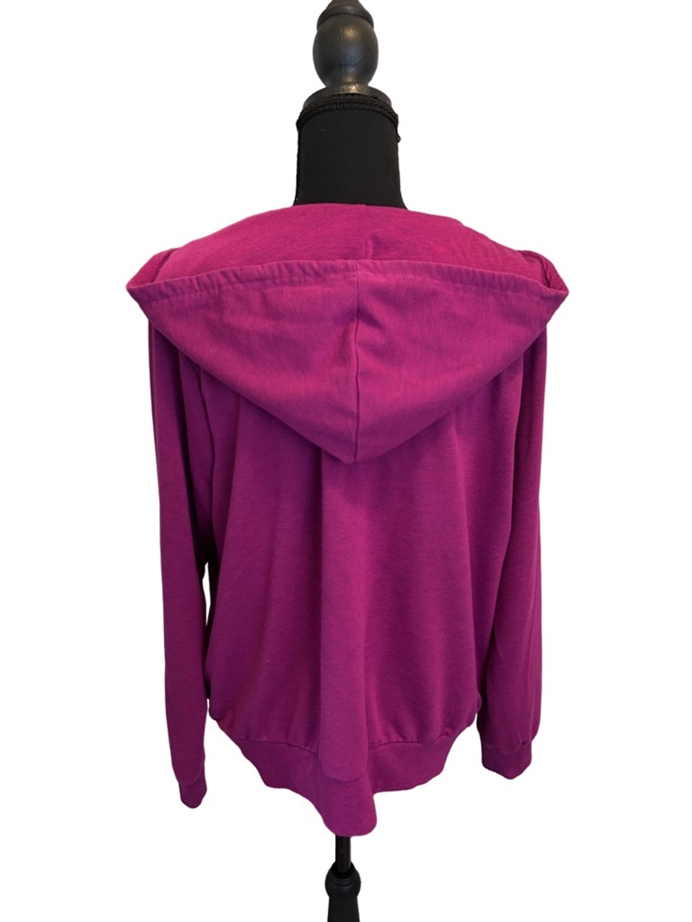 🍧 TORRID Raspberry Wrap-Front Hooded Sweatshirt 1 - Picture 5 of 6